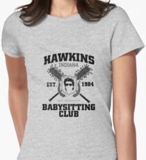 Hawkins Babysitting Club : Inspired by Stranger Things Women's Fitted T-Shirt