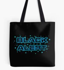 Star trek Discovery - Black Alert Tote Bag