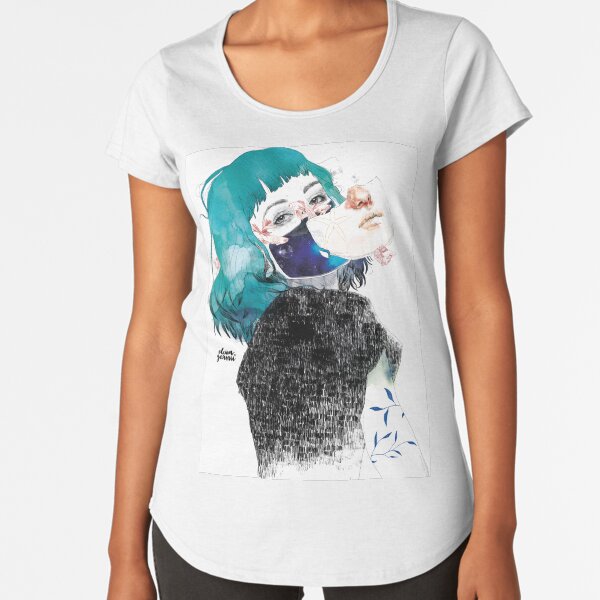If you shut me up by elenagarnu Premium Scoop T-Shirt