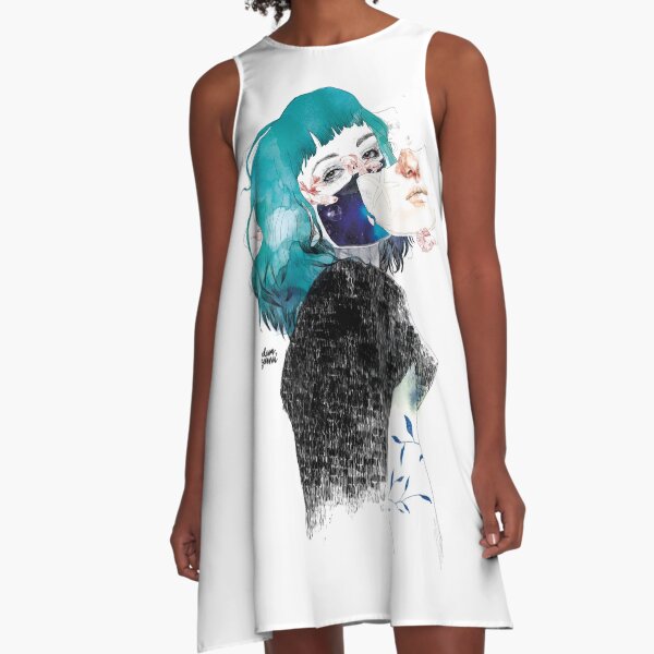 If you shut me up by elenagarnu A-Line Dress