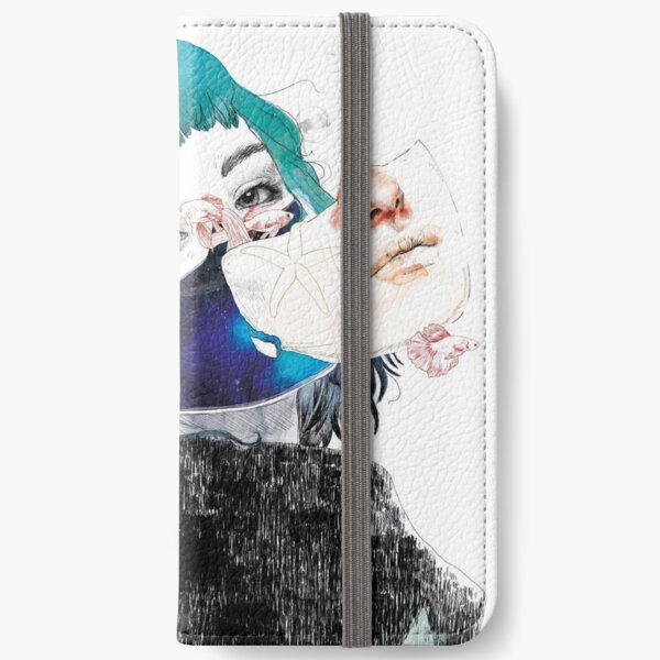 If you shut me up by elenagarnu iPhone Wallet