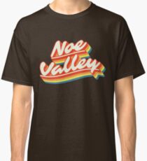 Noe Valley | Retro Rainbow Classic T-Shirt