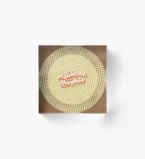 Ashbury Heights | Retro Rainbow Acrylic Block