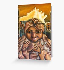 mans man Greeting Card