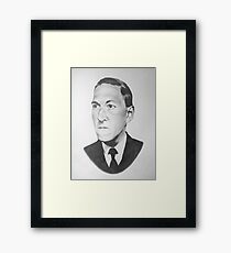 HP Lovecraft Framed Print