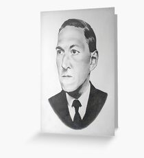 HP Lovecraft Greeting Card