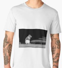 Squirrel Black White Men's Premium T-Shirt