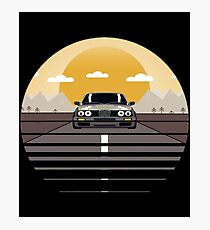 E 30 Sunset Landscape Photographic Print