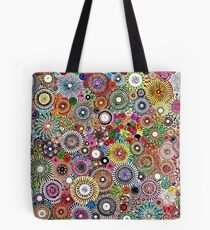 Childhood Dreams - Painted Spirograph Art Tote Bag