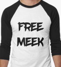 FREE MEEK Men's Baseball ¾ T-Shirt