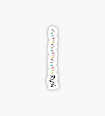 Stranger Things: Run Sticker