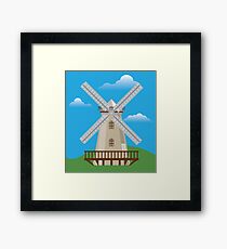Wind mill Framed Print