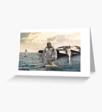 Interstellar- Mountains/Water Skins Greeting Card