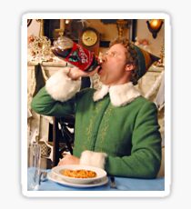 Buddy the elf and Coke Sticker