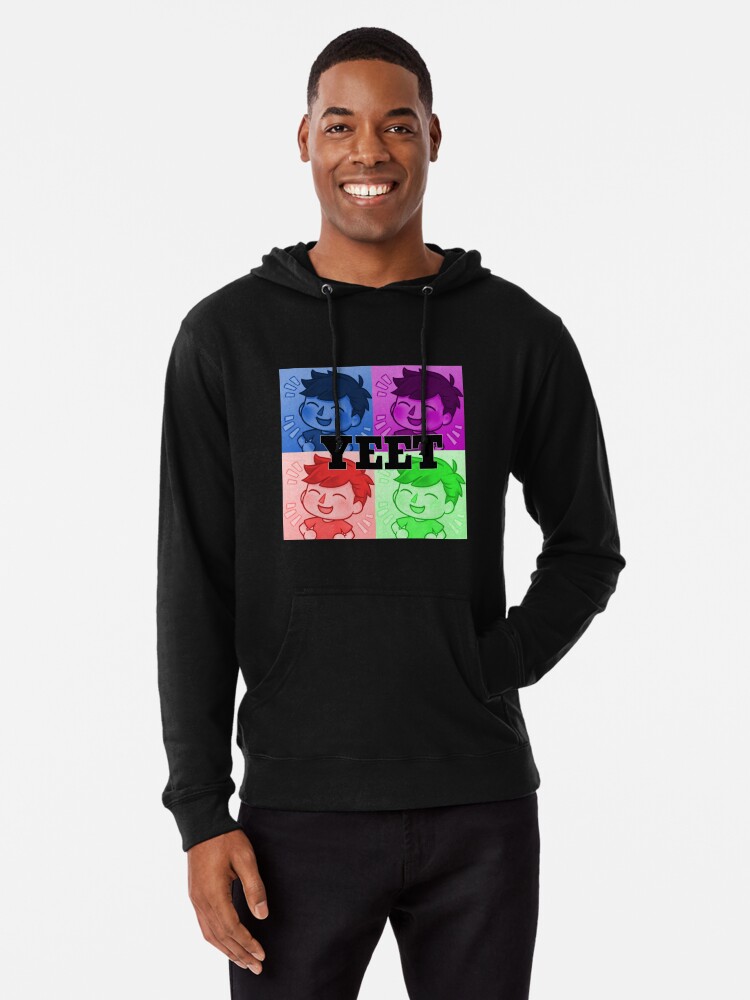 Albertsstuff Yeet Lightweight Hoodie By Shadowwebb - i made the perfect roblox face albertsstuff