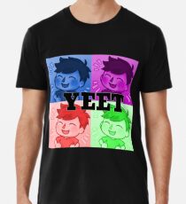 Youtube Roblox T Shirts Redbubble - albertsstuff yeet premium t shirt