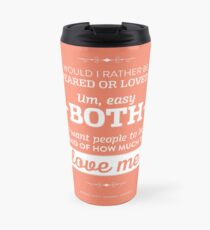 Dunder Mifflin The Office - Michael Scott Feared or Loved Travel Mug