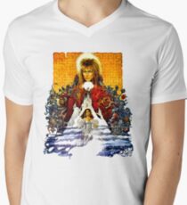 Labyrinth Poster Men's V-Neck T-Shirt