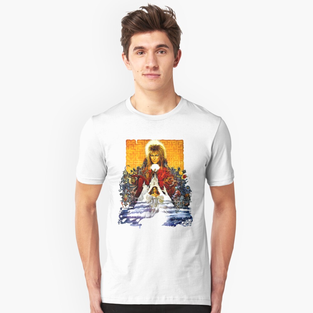Labyrinth Poster Slim Fit T-Shirt