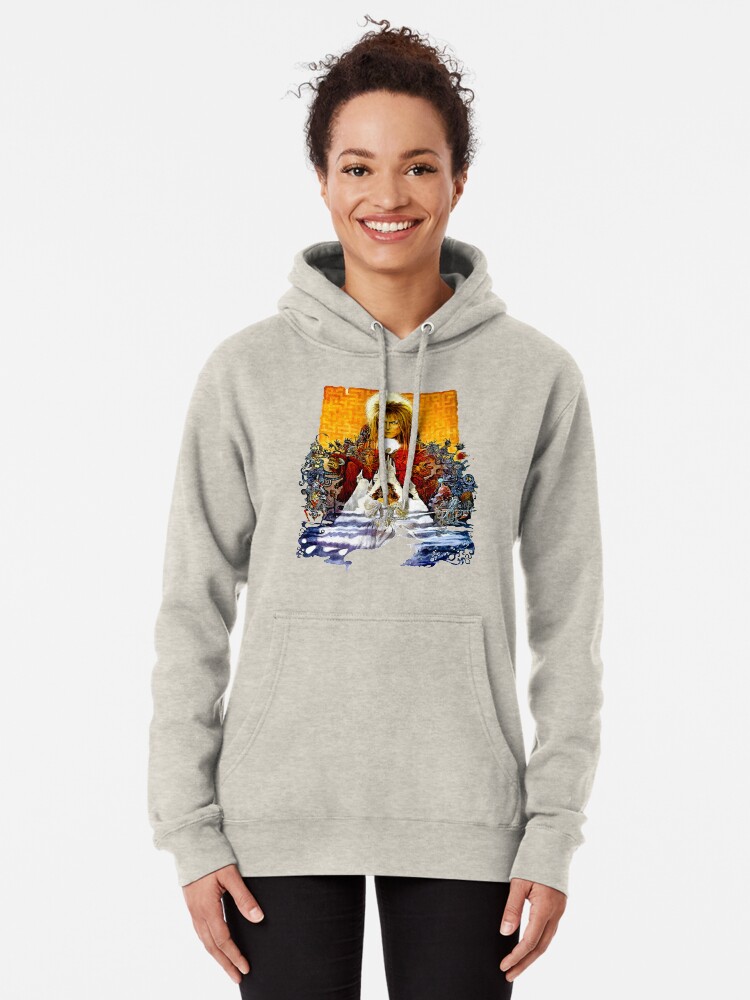 Alternate view of Labyrinth Poster Pullover Hoodie