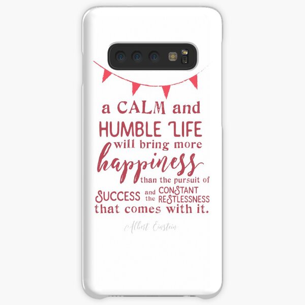 Einstein's Theory of Happiness Samsung Galaxy Snap Case