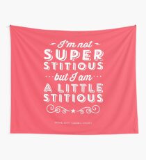 Tela decorativa The Office Dunder Mifflin Michael Scott Cita - Supersticioso
