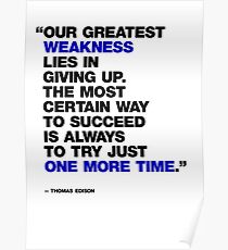 Try One More Time Poster