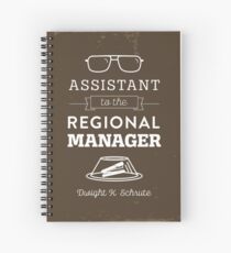 The Office Dunder Mifflin - Assistant to the Regional Manager Spiral Notebook