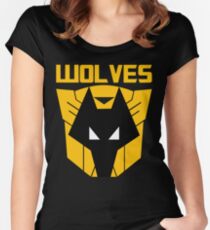 Wolverhampton Wanderers F.C. Transformers Women's Fitted Scoop T-Shirt