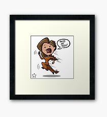 Tacos are Tasty Framed Print