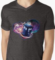 TARDIS Men's V-Neck T-Shirt