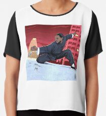 Kung Fu Kenny Chiffon Top