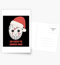 160 Sleeps Til Summer Camp Postcards