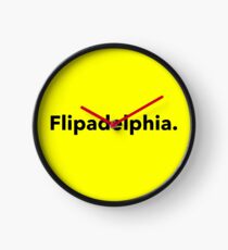 Flipadelphia Design Clock
