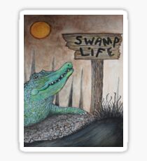 Swamp Life Sticker