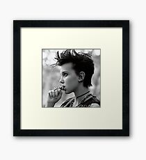 Millie Bobby Brown - Aesthetic Framed Print