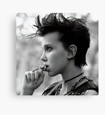 Millie Bobby Brown - Aesthetic Canvas Print