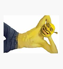 SEXXXYYY SHREK! Photographic Print