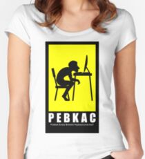 PEBKAC Women's Fitted Scoop T-Shirt