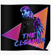 Kenny Omega. The Cleaner. Polygonal Poster
