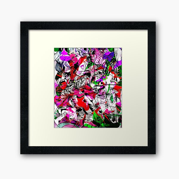 eStories (Honey) Framed Art Print