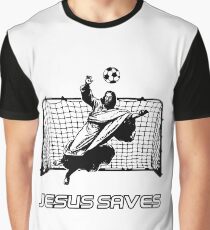 Jesus Saves Graphic T-Shirt