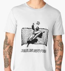Jesus Saves Men's Premium T-Shirt