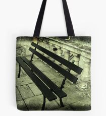 The lonely bench Tote Bag
