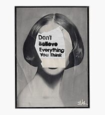 thinker Photographic Print