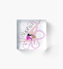 Sophia - Personalised Acrylic Block