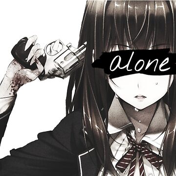 Anime deals girl alone