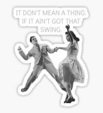 Swing Thing! Sticker