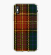00352 Roscommon County District Tartan iPhone Case