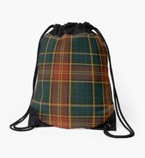 00352 Roscommon County District Tartan Drawstring Bag